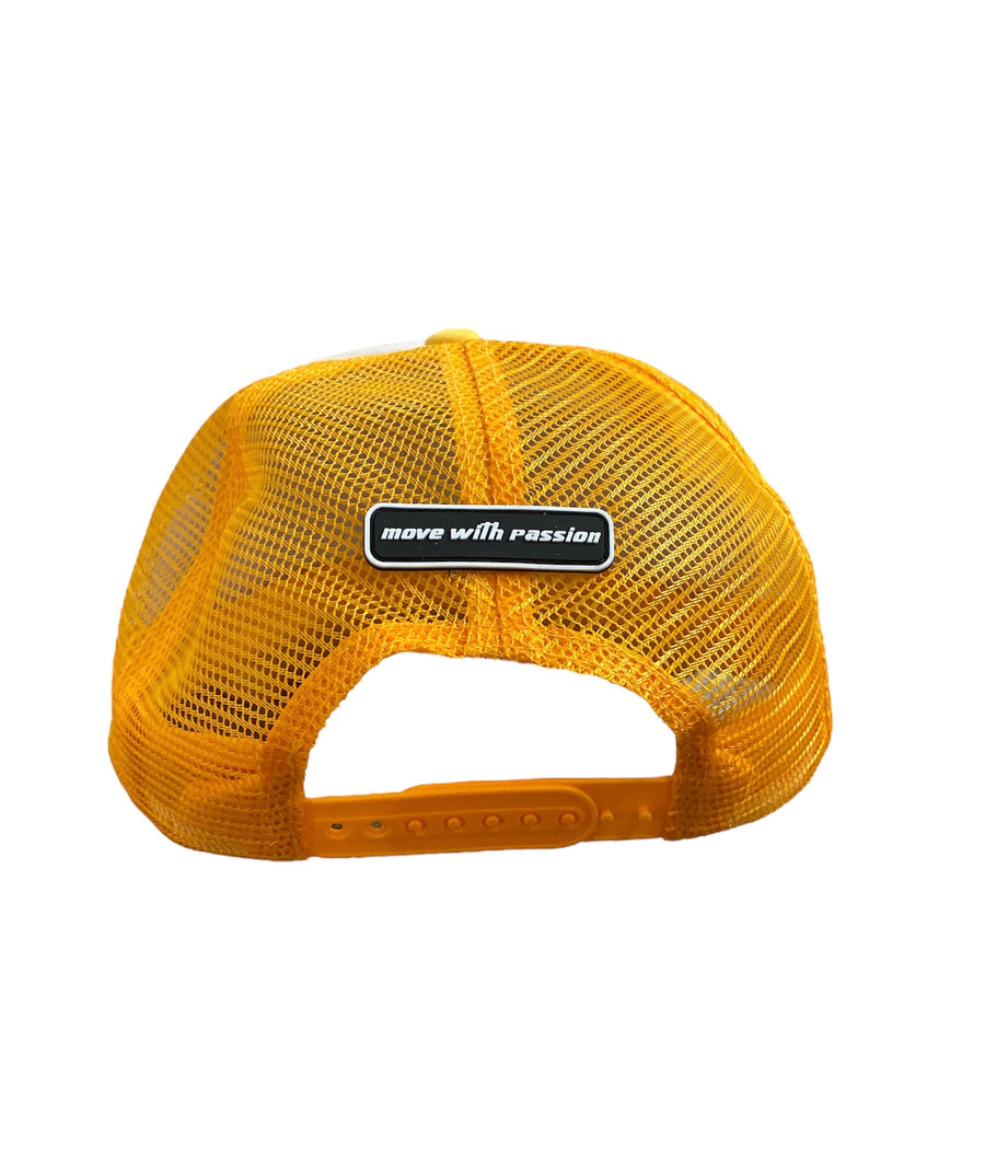 Yellow trucker cap                 “strawberry & banana”